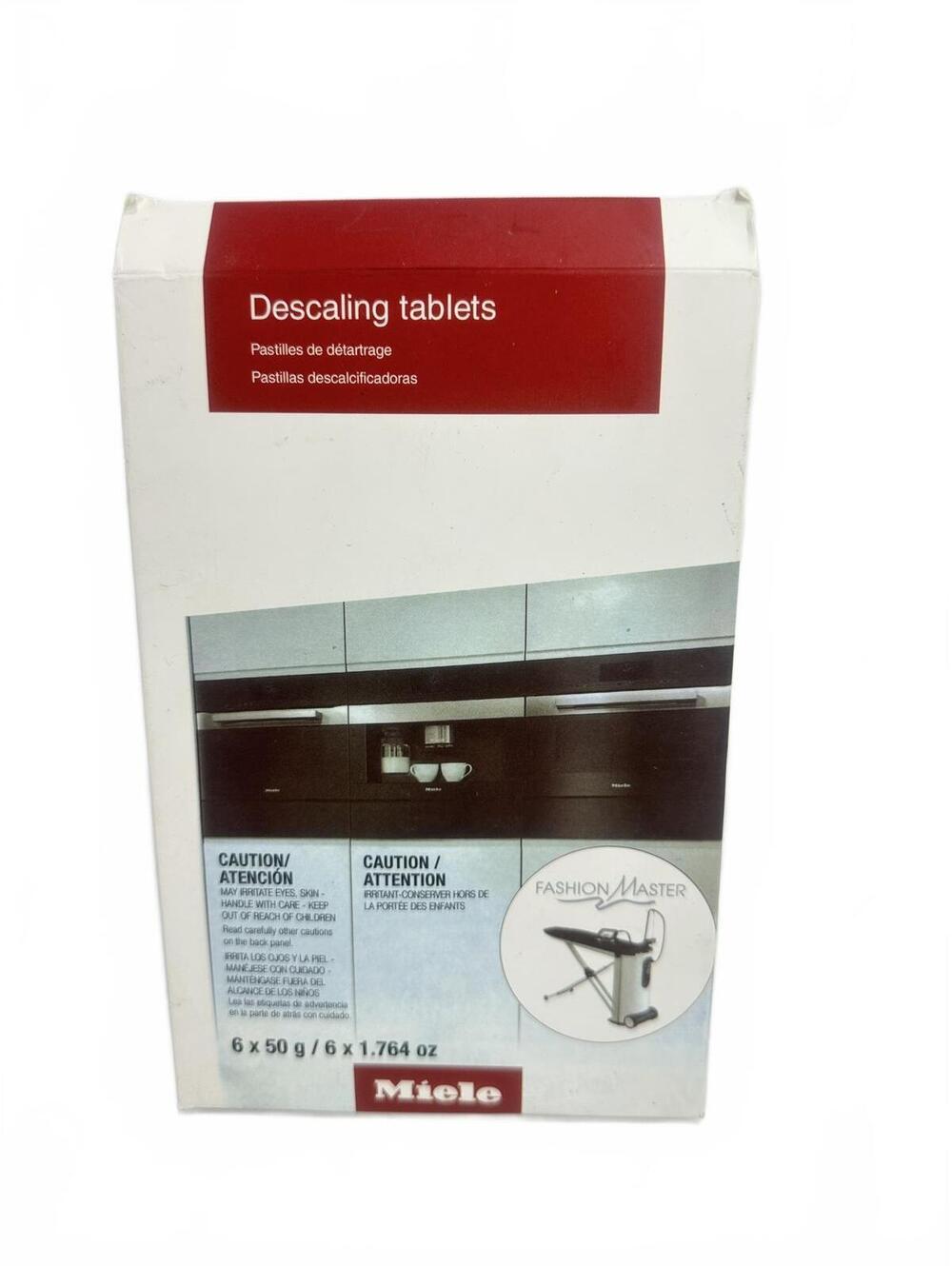 Miele Descaling Tablets 6 Pack 50g Each for Steam Ovens Coffee Machines | NIB
